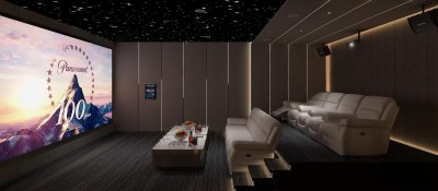 现代家居影音室3D模型下载